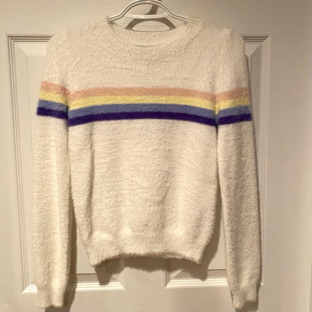 Rainbow Stripe Sweater